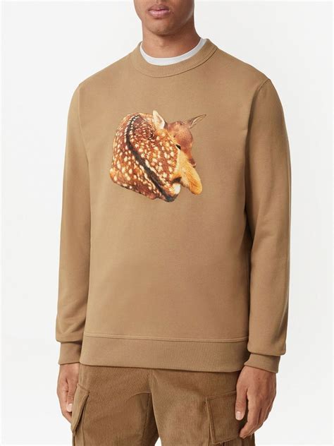 burberry deer print sweatshirt|Burberry deer.